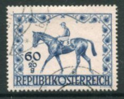 AUSTRIA 1947 Horse Racing Used.  Michel 811 - Oblitérés