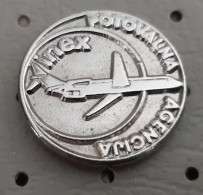 Inex Adria Airways DC9 Airplain Aviation, Plane Slovenia Pin - Aviones