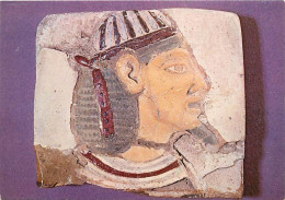 Art - Antiquité - Egypte - Musée Du Louvre - Département Des Antiquités égyptiennes - Tête De Prisonnier Sémote - Faienc - Antike