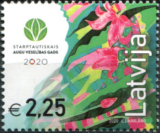 Latvia 2020. International Year Of Plant Health (MNH OG) Stamp - Lettonie