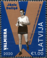 Latvia 2020. Janis Dalins (1904-1978), Olympic Medalist (MNH OG) Stamp - Lettland