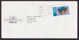 Spain: Cover To Netherlands, 1 Stamp, Election European Parliament, Europe, Flag, Democracy, EU (traces Of Use) - Cartas & Documentos