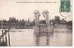 ANDREZIEUX LE PONT APRES LA CRUE  DU 16 OBTOBRE  1907 - Andrézieux-Bouthéon