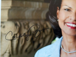 Condoleeza Rice - Former  USA Secretary Of State 2005 -2009 - Politicians  & Military