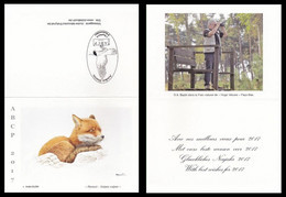 Carte De Voeux 2017 - Le Renard / De Vos / Der Fuchs / The Fox - ABCP - BUZIN - 1985-.. Pájaros (Buzin)