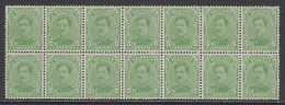 Belgique - 1915 - COB  137 **/* (MNH/MH) - Type IV - Charnière Sur 4 Timbres - 1915-1920 Alberto I