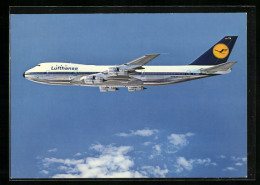 AK Flugzeug Boeing Jet 747 Der Lufthansa über Den Wolken  - 1946-....: Era Moderna