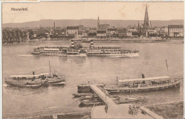 AK Neuwied, Rhein Mit Rheindampfer 1908 - Neuwied