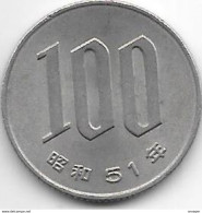 *japan 100 Yen  Year 51 = 1976  Km 82  Xf - Giappone