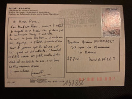 CP FRANCOIS MITTERAND 3,00 OBL.MEC.10-10 1997 04 DIGNE RP - Lettres & Documents