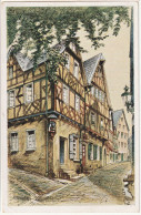 Kunst-AK Linz/Rhein, Mühlenstraße Um 1930 - Linz A. Rhein