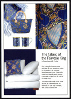 GERMANY - THE FABRIC OF THE FAIRYTALE KING IN NEUSCHWANSTEIN CASTLE - BAGS / ARMCHAIRS / MUGS - I - Moda