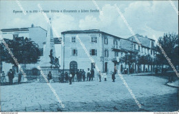 Cl451 Cartolina Agnone Piazza Vittoria E Monumento A Libero Serafini Campobasso - Campobasso