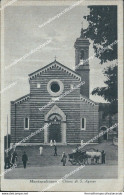 Cl461 Cartolina Montepulciano Chiesa Di S.agnese Provincia Di Siena Toscana - Siena