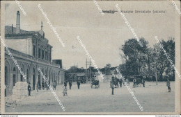 Cl454 Cartolina Brindisi Citta' Stazione Ferroviaria 1931 Puglia - Brindisi