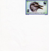 Uruguay 1993, WWF, Nandu, 1val IMPFERFOATED Marginal Border - Uruguay