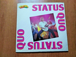 12" STATUS QUO 1981 Super Sta Armando Curcio Editore - Rock