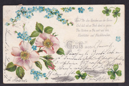 Gruss Aus ... - Snd Dir Dies Kartchen Aus .... / Year 1903 / Long Line Postcard Circulated, 2 Scans - Greetings From...