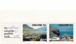 SA05 Faroe Islands 1993 Northern Edition - Tourism Mint Stamps - Féroé (Iles)