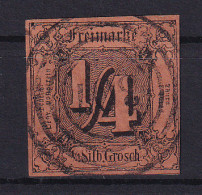 Ziffer ¼ Sgr. Mit Nummernstempel 307(= Creuzburg) - Altri & Non Classificati