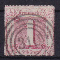 Ziffer 1 Sgr. Mit Nummernstempel 310(= Mihla) - Andere & Zonder Classificatie