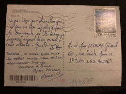 CP TP BAIE DE SOMME 3,00 OBL.MEC.17-8 1998 33 BORDEAUX CT GIRONDE - Lettres & Documents