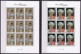 Uruguay 1998, Diana, 2sheetlets - Uruguay