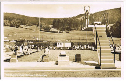 AK Steinbach-Hallenberg, Waldschwimmbad Um 1940 - Steinbach-Hallenberg