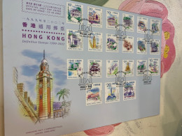 Hong Kong Stamp 2002 Horse Race Train FDC Special Bridge Clock Buddha Ferry Rail With One Value Of $13 - Ungebraucht