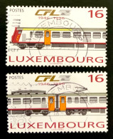 1996 LUXEMBOURG - TRAIN - OBLITERE - Gebraucht