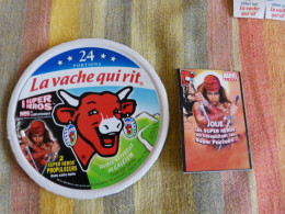 étiquette Fromage La Vache Qui Rit ,super Héros - Quesos