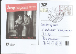 PM 125 Czech Republic Women Working At Post Office 2019 - Post