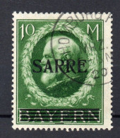 !!! SARRE, N°31 OBLITERE SIGNE BRUN - Used Stamps
