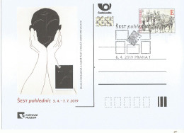 CDV PM 123 Czech Republic Exhibiton "Six Photographs" In The Post Museum 2019 - Photographie