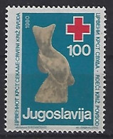 Jugoslavia 1980  Zwangszuschlagsmarken (*) MM  Mi.69 - Beneficiencia (Sellos De)