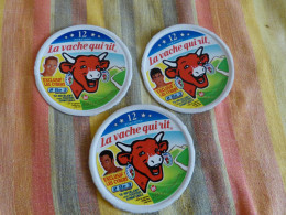 étiquette, Fromage La Vache Qui Rit ,les 2 Be 3 - Quesos