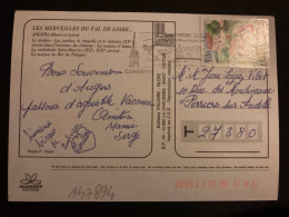 CP TP COMTESSE DE SEGUR 3,00 OBL.MEC.26-7 1999 56 CARENTOIR MORBIHAN - Cartas & Documentos