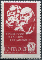 USSR - 1976 -  STAMP MNH ** - Portraits Of Karl Marx And Vladimir Lenin - Neufs