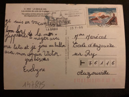 CP TP ILES SANGUINAIRES AJACCIO 3,00 OBL.MEC.23-7 1996 44 LA BAULE LOIRE ATLANTIQUE - Cartas & Documentos