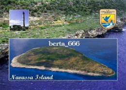 United States Navassa Island Aerial View Caribbean New Postcard - Andere & Zonder Classificatie