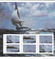 LI05 An Evening Sail The World's Most Famous Ships Mini Sheet - Schiffe