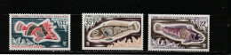 TAAF YT 43/5 ** : Poissons - 1972 - Unused Stamps