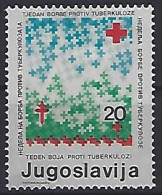 Jugoslavia 1986  Zwangszuschlagsmarken (**) MNH  Mi.122 C - Liefdadigheid