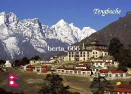 Nepal Himalayas Mount Everest Tengboche Monastery New Postcard - Népal