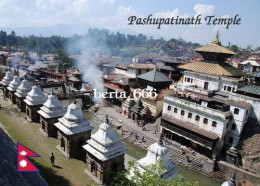 Nepal Pashupatinath Temple UNESCO New Postcard - Népal