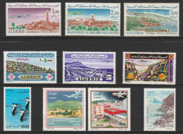 Poste Aérienne N°15 à 24 (Années : 1967-1968-1971-1972-1979-1991-1993) : Neufs**MNH : 10 Valeurs - Algeria (1962-...)