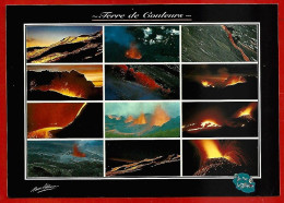 île De La Réunion Volcan éruption Volcanique Magma 2scans 20-11-1995 - Autres & Non Classés