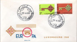  Luxembourg - FDC - Europa CEPT 1968 - 1968