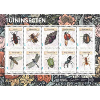 D(B) 208 ++ NETHERLANDS MNH ** 2024 TUININSECTEN INSECTS BEATLES ANT LADYBIRD - Ungebraucht