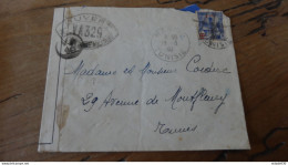 Enveloppe TUNISIE Avec Censure Pour La France En 1940  ............PHI......... ENV-ET113 - Covers & Documents